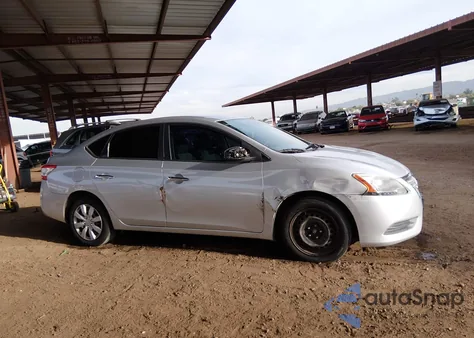 2015 Nissan Sentra Fe+ S/S/Sl/Sr/Sv from USA, damaged, VIN 3N1AB7AP8FL630110